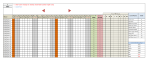 Employee Annual Leave Record Sheet Templates Free Docs Xlsx Pdf