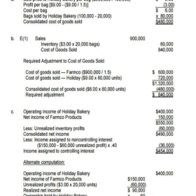 Bakery Income Statement Template