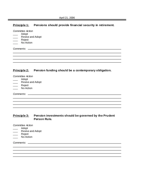 Free Decision Log Template