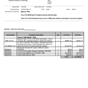 Price Quotation Template PDF