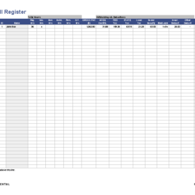 Professional Payroll Calculator Template