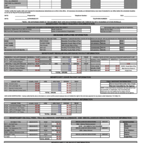 Weekly Payroll Calculator Template