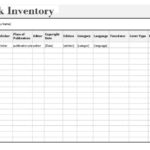 Book Inventory Templates | 13+ Free Printable Xlsx, Docs & PDF Formats ...