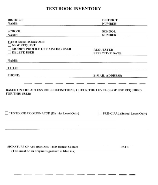 Book Inventory Format Excel