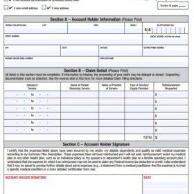 Medical Expense Reimbursement Form Template