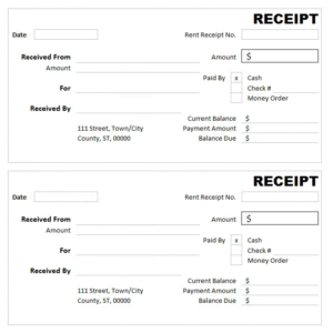 Cash Receipt Templates | 21+ Free Printable Xlsx and Docs Formats ...