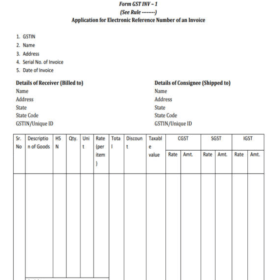 Tax Deducted Invoice Template