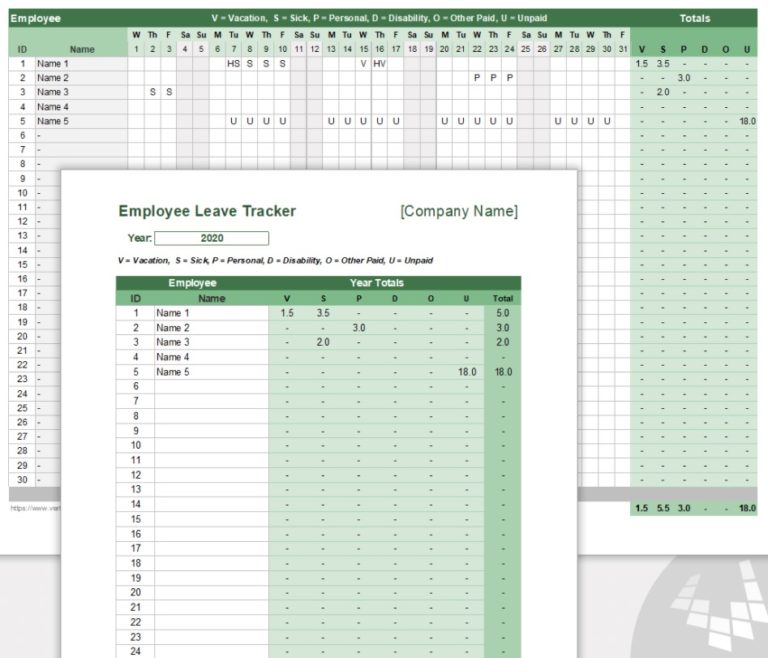 Annual Leave Calculator Templates 12+ Free Printable Xlsx, Docs & PDF