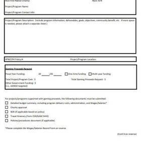 Christmas Charity Proposal Template PDF