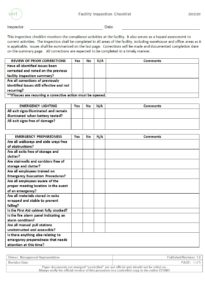 Facility Maintenance Checklist Templates | 11+ Free Xlsx, Docs & PDF ...