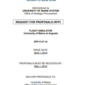 Professional Request for Proposal Template